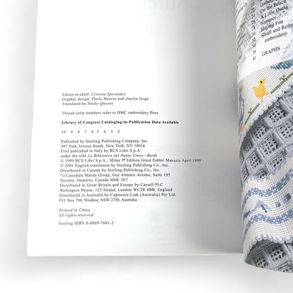 Decorative Cross-Stitch Borders Craft Paperback Sterling Publishing - Picture 3 of 5